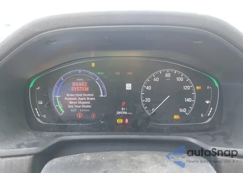 2020 Honda Accord Hybrid Ex-L из США, поврежденный, VIN 1HGCV3F56LA015640